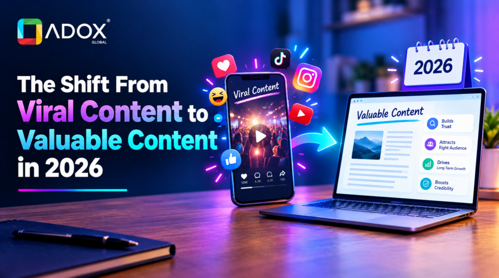 Social media marketing shift from viral content to valuable content in 2026